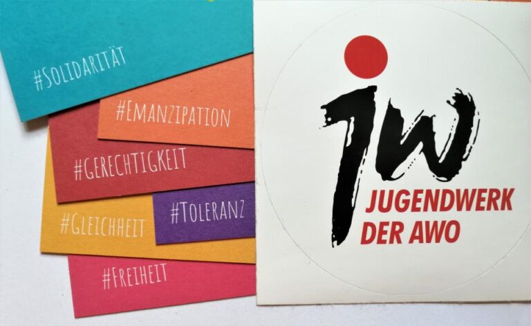 Werte mit JW Logo